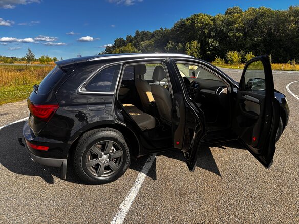 2012 Audi Q5 I (8R) Рестайлинг, чёрный - вид 10
