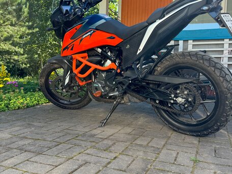 2022 KTM 390 Adventure, оранжевый, 650000 рублей, вид 3
