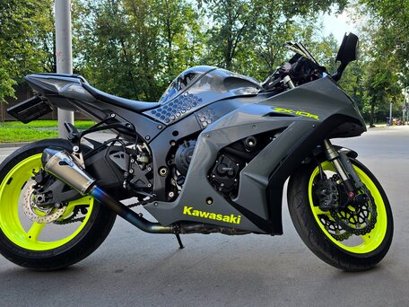 2012 Kawasaki ZX-10R Ninja, чёрный, 900000 рублей, вид 4