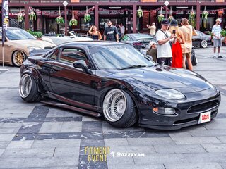 1995 Mitsubishi FTO I, чёрный, 750000 рублей, вид 3