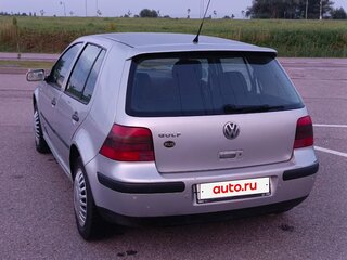 2001 Volkswagen Golf IV, серебристый, 475000 рублей, вид 5