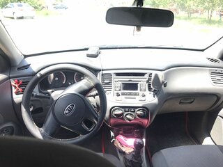 2010 Kia Rio II Рестайлинг, зелёный, 475000 рублей, вид 5