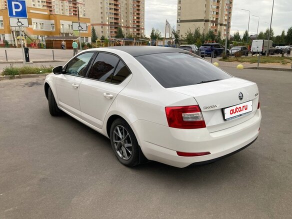 2014 Skoda Octavia III (A7), белый - вид 8