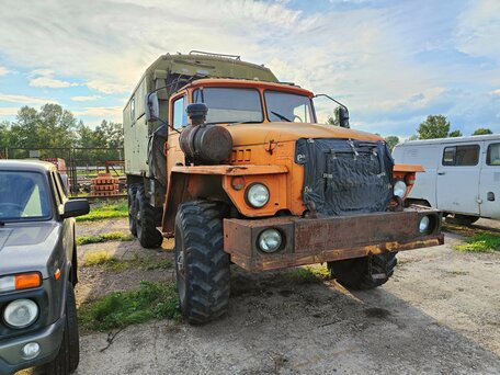 1997 Урал 4320, оранжевый, 1000000 рублей, вид 2