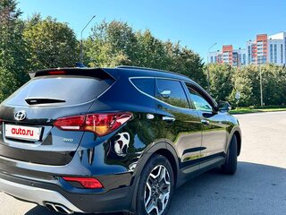 2016 Hyundai Santa Fe III Рестайлинг, чёрный, 1600000 рублей, вид 4