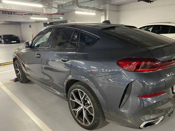 2020 BMW X6 30d III (G06), серебристый - вид 1