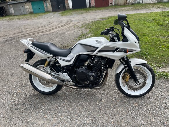 2012 Honda CB 400 Super Four, белый, 500000 рублей - вид 5