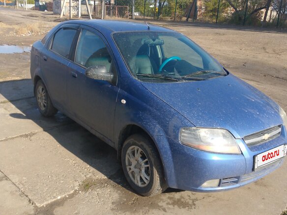 2005 Chevrolet Aveo I, синий