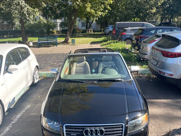 2005 Audi A4 II (B6), чёрный, 2300000 рублей - вид 2