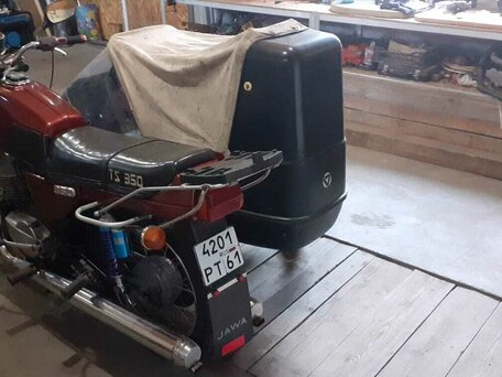 1987 Jawa 350/638, красный, 300000 рублей, вид 2