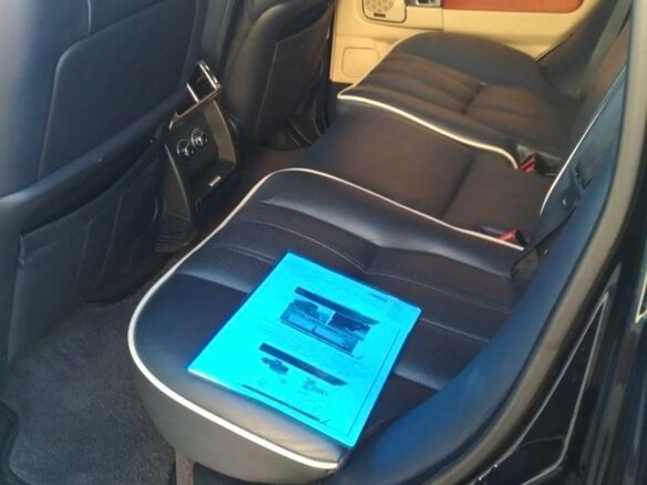 2008 Land Rover Range Rover III Рестайлинг, синий, 1470000 рублей - вид 33
