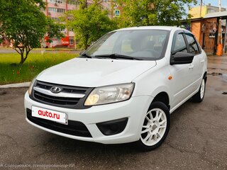 2017 Lada (ВАЗ) Granta I, белый, 485000 рублей, вид 3