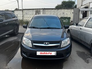 2016 Lada (ВАЗ) Granta I, серебристый, 335000 рублей, вид 1