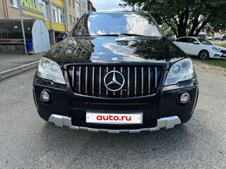 2011 Mercedes-Benz M-Класс 350 II (W164) Рестайлинг, чёрный, 1700000 рублей, вид 2