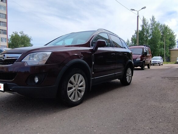 2014 Opel Antara I Рестайлинг, красный, 1200000 рублей - вид 3