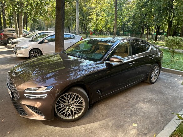 2021 Genesis G70 I Рестайлинг, коричневый, 4200000 рублей