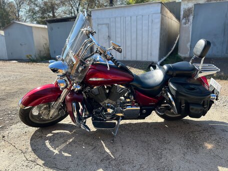 2002 Honda VTX 1800, красный, 730000 рублей, вид 5
