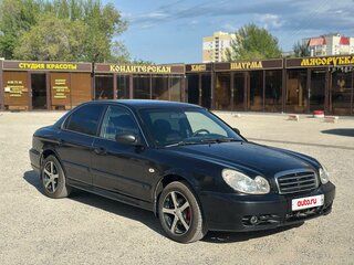 2009 Hyundai Sonata ТагАЗ IV (EF) Рестайлинг, чёрный, 550000 рублей, вид 1