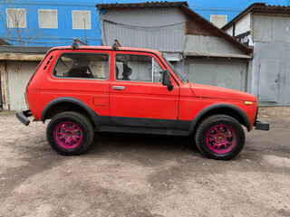 1998 Lada (ВАЗ) 2121 (4x4) I Рестайлинг, красный, 220000 рублей, вид 4