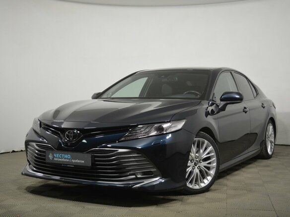 2019 Toyota Camry VIII (XV70), синий