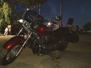 2011 Kawasaki VN900 Vulcan, красный, 450000 рублей, вид 3