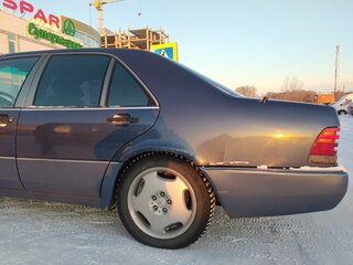 1992 Mercedes-Benz S-Класс 500 III (W140), синий, 640000 рублей, вид 5