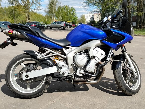 2004 Yamaha FZ6, синий, 425000 рублей - вид 6