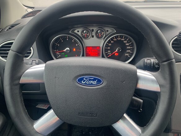 2008 Ford Focus II Рестайлинг, синий, 370000 рублей - вид 9