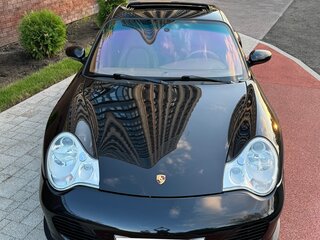 2004 Porsche 911 Turbo V (996) Рестайлинг, чёрный, 8000000 рублей, вид 2