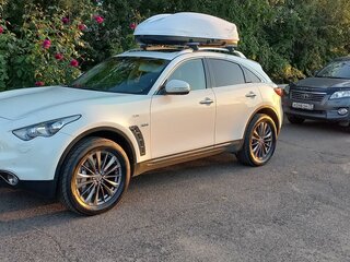 2014 Infiniti QX70, белый, 2500000 рублей, вид 1