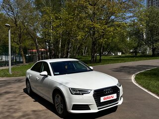 2019 Audi A4 V (B9), белый, 2650000 рублей, вид 2