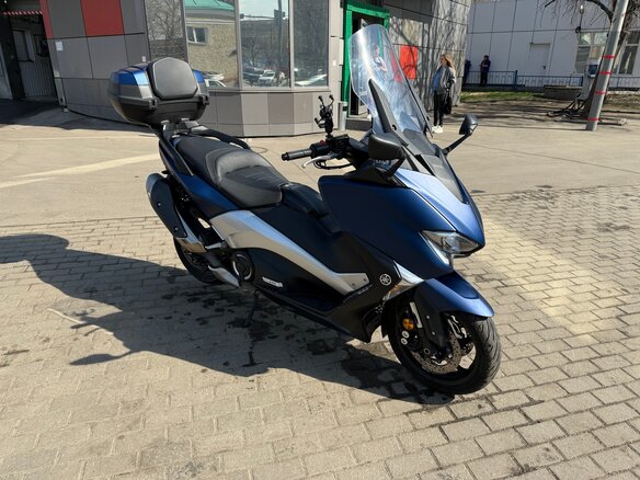 2017 Yamaha TMAX, синий, 820000 рублей - вид 4