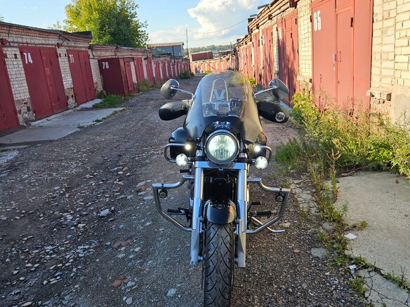 2006 Kawasaki VN1600 Vulcan, чёрный, 580000 рублей - вид 7