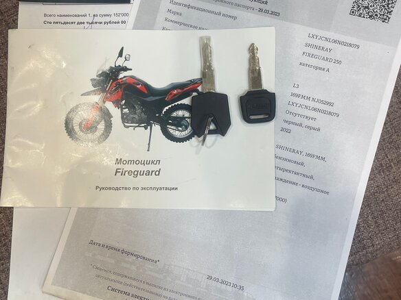 2023 Shineray Fireguard 250 Trail, серый, 135000 рублей - вид 12