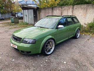 2002 Audi A6 allroad I (C5), зелёный, 1900000 рублей, вид 3