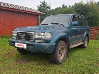 1997 Toyota Land Cruiser 80 Series Рестайлинг, зелёный, 620000 рублей, вид 1