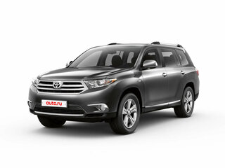 2012 Toyota Highlander II (XU40) Рестайлинг, чёрный, 1650000 рублей, вид 1