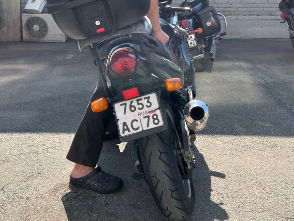 2000 Suzuki GSX 600F Katana, чёрный, 320000 рублей - вид 9