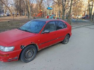1993 Toyota Corolla VII (E100), красный, 210000 рублей, вид 1