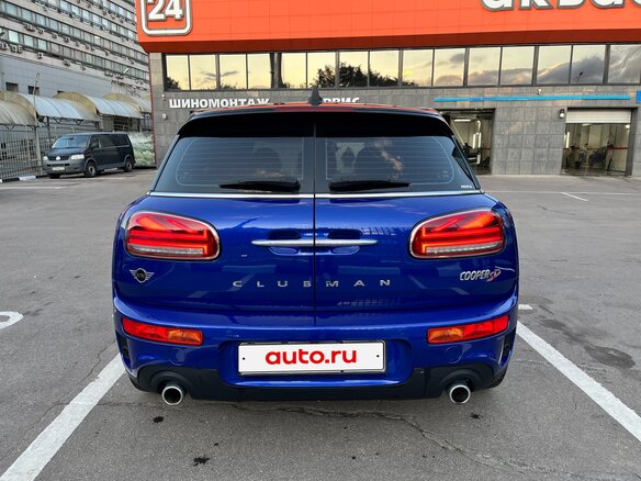 2019 Mini Clubman Cooper SD II Рестайлинг, синий - вид 8