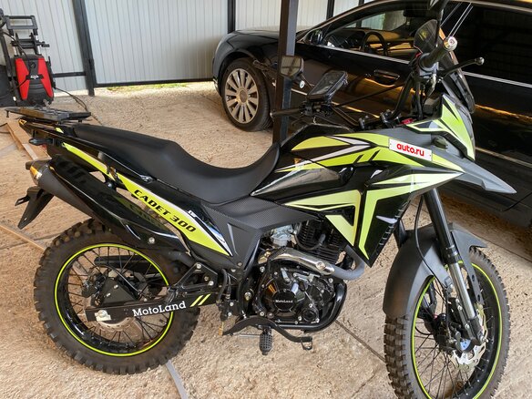 2024 Motoland Enduro 300, чёрный, 150000 рублей