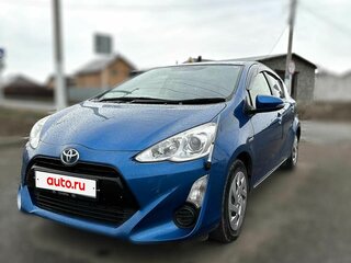 2016 Toyota Aqua I Рестайлинг, синий, 990000 рублей, вид 3