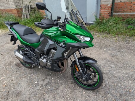 2018 Kawasaki Versys 1000, зелёный, 1000000 рублей, вид 2