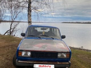 2007 Lada (ВАЗ) 2104, синий, 140000 рублей, вид 1