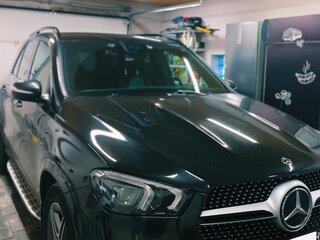 2019 Mercedes-Benz GLE 300 d II (V167), чёрный, 6500000 рублей, вид 2