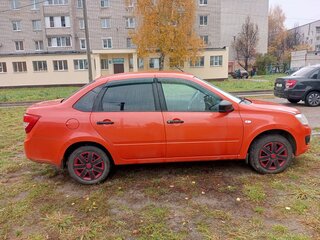 2016 Lada (ВАЗ) Granta I, оранжевый, 450000 рублей, вид 2