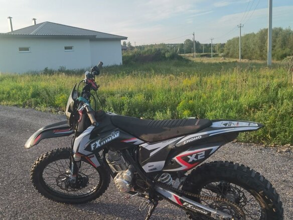 2023 FX moto X7 (CB 250), чёрный, 120000 рублей - вид 1