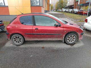 2001 Peugeot 206, красный, 350000 рублей, вид 4