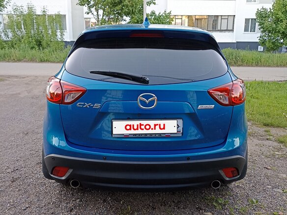 2013 Mazda CX-5 I, синий, 1550000 рублей - вид 4