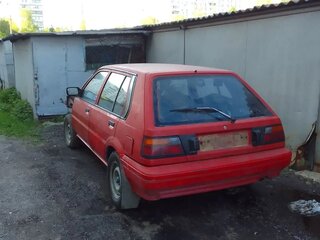 1988 Nissan Sunny N13, красный, 16500 рублей, вид 2